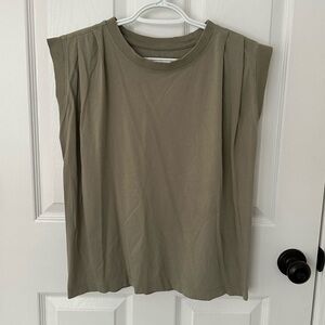Loft Olive Sleeveless Women's Top